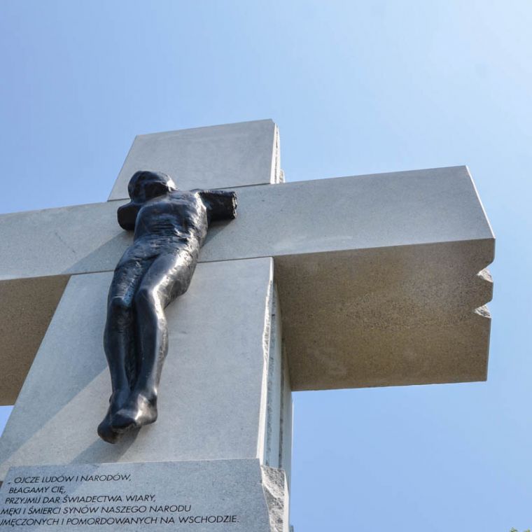 Pomnik ofiar ludobójstwa dokonanego przez nacjonalistów ukraińskich na obywatelach II RP